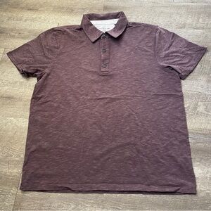 Toad&Co Men's Polo Shirt -‎ Deep Purple